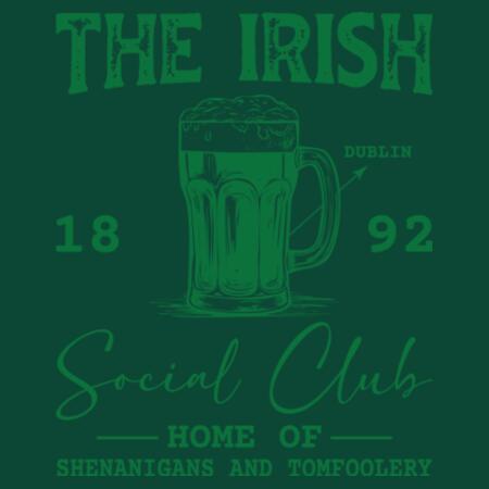 Men | Essential Tee | Irish Social Club Design