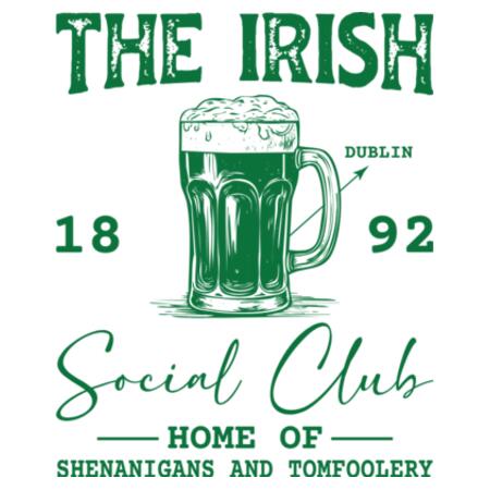 Men | Muscle Tank | Irish Social Club Design