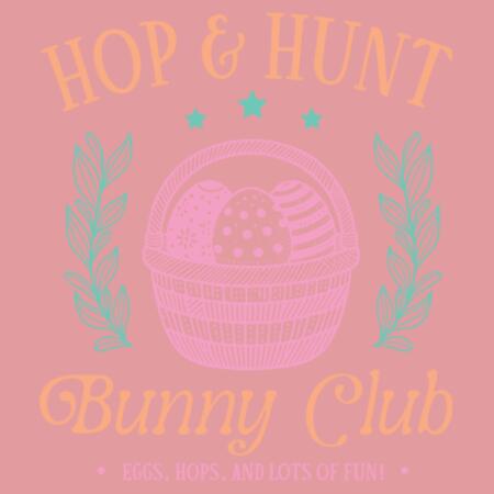 Kids | Essential Tee | Hop & Hunt Bunny Club Design