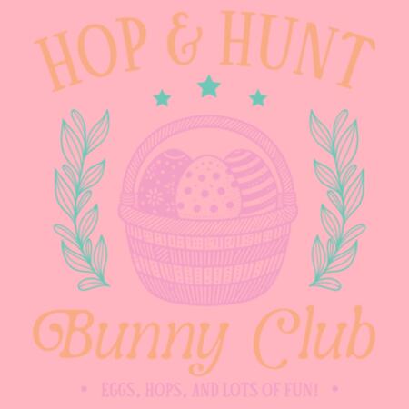 Tote (42 x 42cm) | Hop & Hunt Bunny Club Design