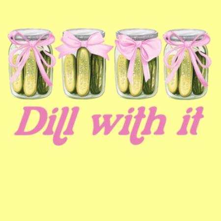 Women | Oversized Tee | Dill with it Design