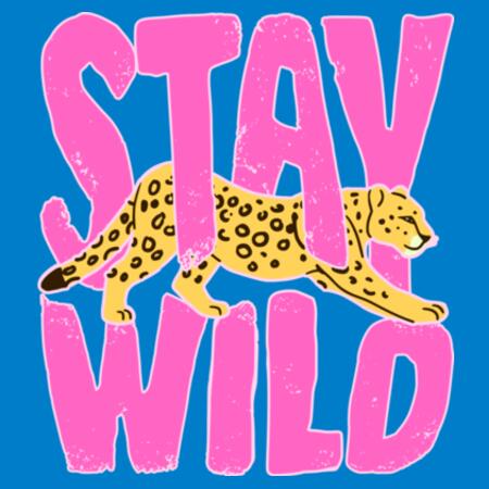 Stay Wild • Oversized Tee Design