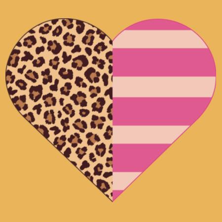 Leopard Love • Oversized Tee Design