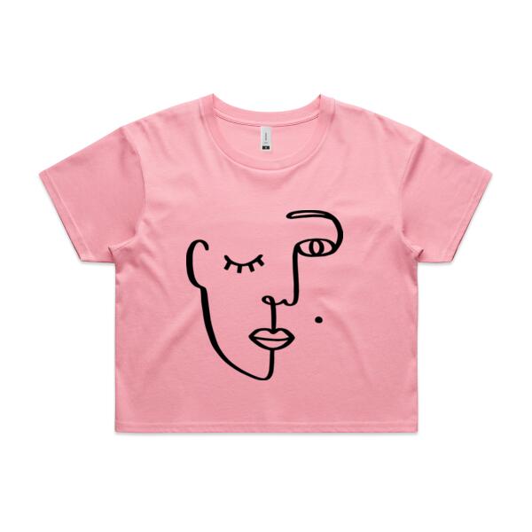 Women | Crop Tee | Minimalist Muse Thumbnail