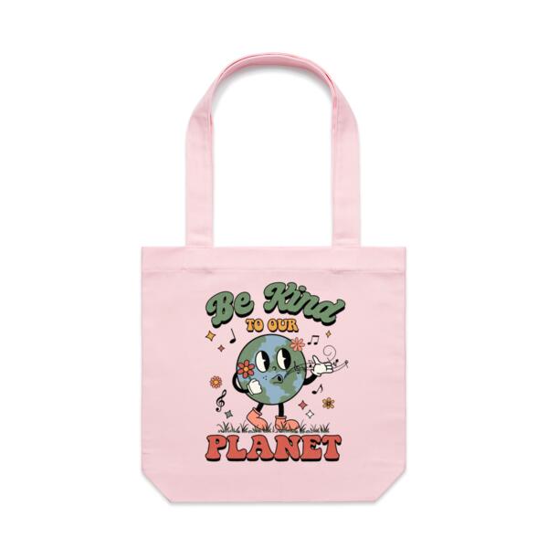 Tote (42 x 42cm) | Be Kind to Our Planet Thumbnail