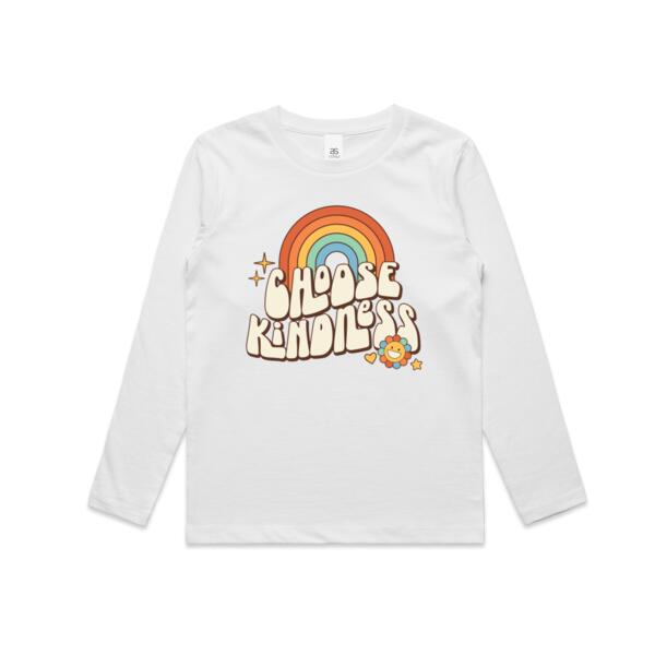 Kids | Long-Sleeve Tee | Choose Kindness Thumbnail