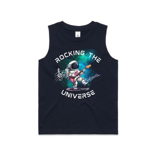 Kids | Tank | Rocking the Universe (white writing) Thumbnail