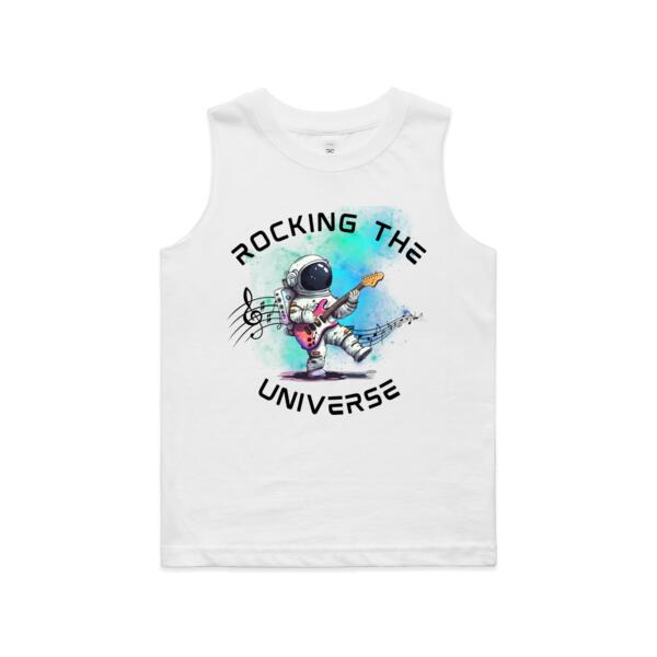 Kids | Tank | Rocking the Universe (black writing) Thumbnail