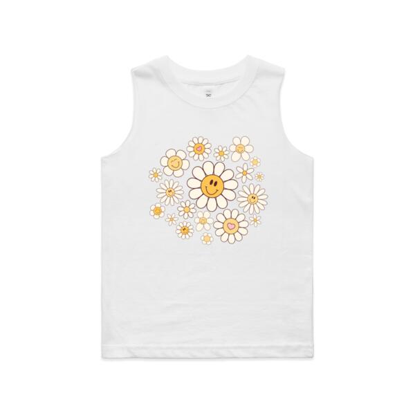 Kids | Tank | Retro Daisies Thumbnail