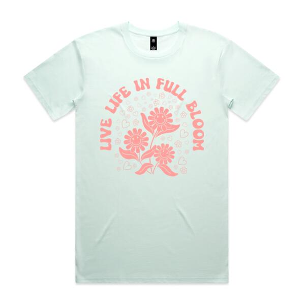 Women | Oversized Tee | Live Life in Full Bloom Thumbnail