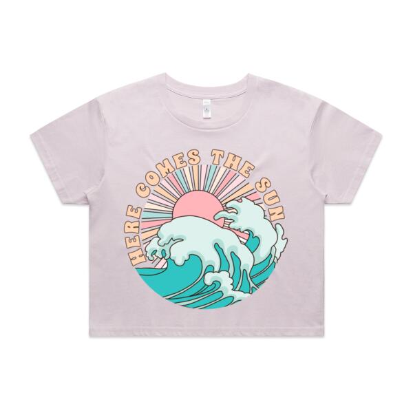 Women | Crop Tee | Here Comes The Sun Thumbnail