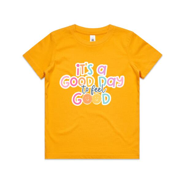Kids | Essential Tee | It's A Good Day To Feel Good Thumbnail