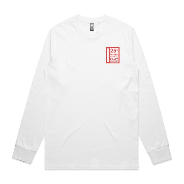 Men | Long-Sleeve Tee | Insert Coin To Play Thumbnail