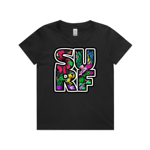 Kids | Essential Tee | Tropical Surf Thumbnail