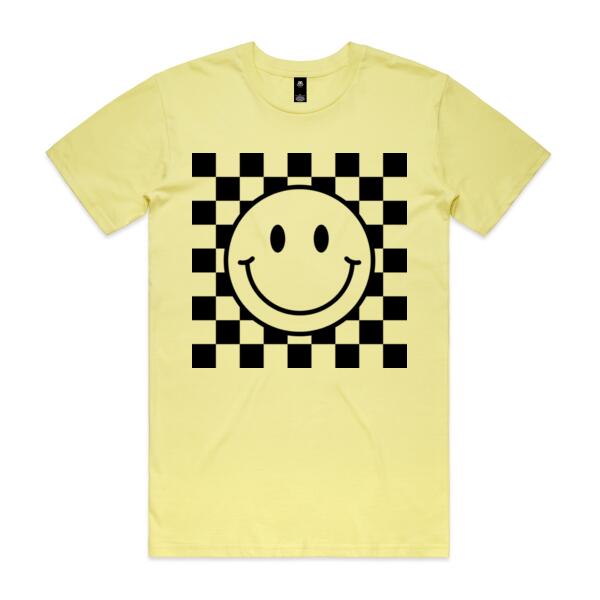 Men | Essential Tee | Checkered Smiles Thumbnail