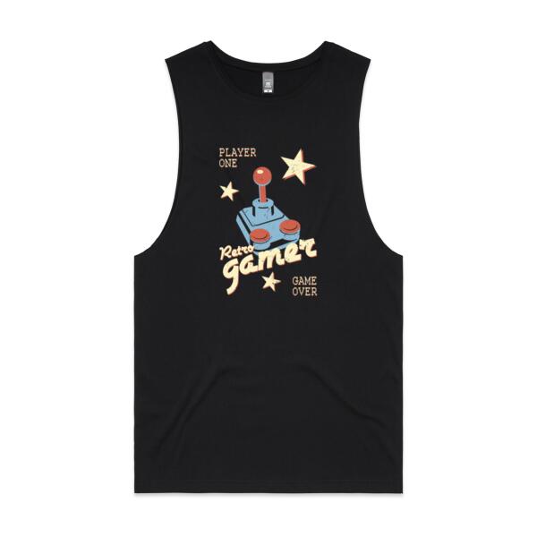 Men | Muscle Tank | Retro Gamer Thumbnail