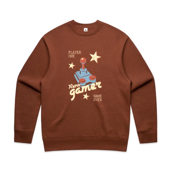 Men | ♻️ Relaxed Sweatshirt | Retro Gamer Thumbnail