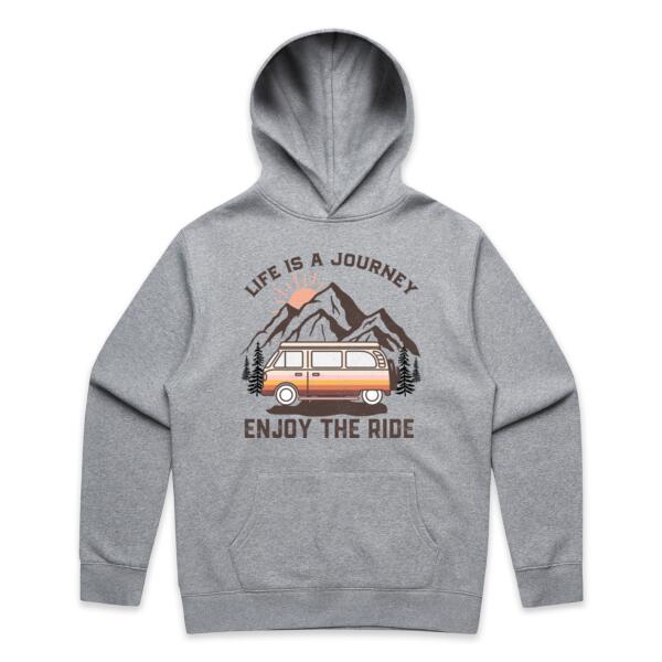 Men | ♻️ Relaxed Hoodie | Life is a Journey Thumbnail