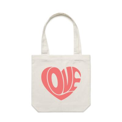 Tote (42 x 42cm) | Love Thumbnail