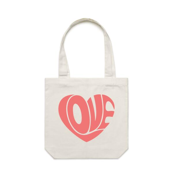 Tote (42 x 42cm) | Love Thumbnail