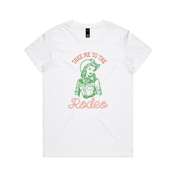 Women | Essential Tee | Take Me To The Rodeo Thumbnail
