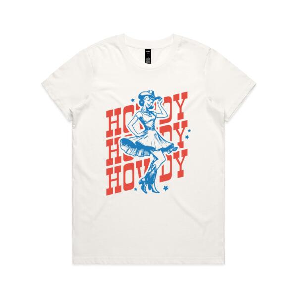 Women | Essential Tee | Howdy Cowgirl Thumbnail