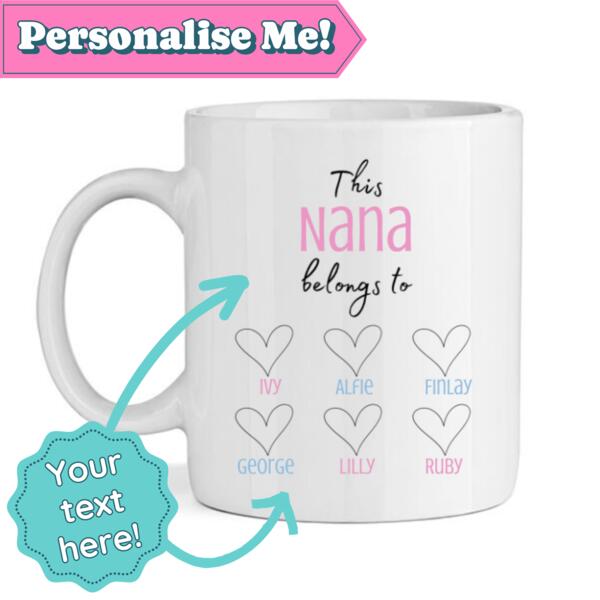 Mug | This Mum/Nana/Granny Belongs To  Thumbnail