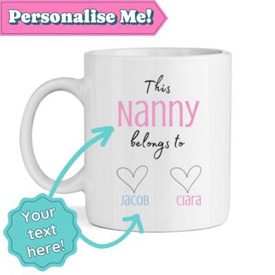 Mug | This Mum/Nana/Granny Belongs To Thumbnail