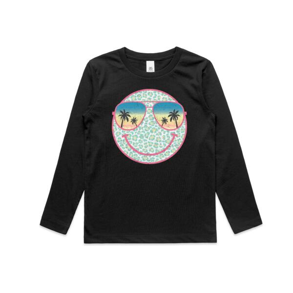 Kids | Long-Sleeve Tee | Sunset Smile Thumbnail