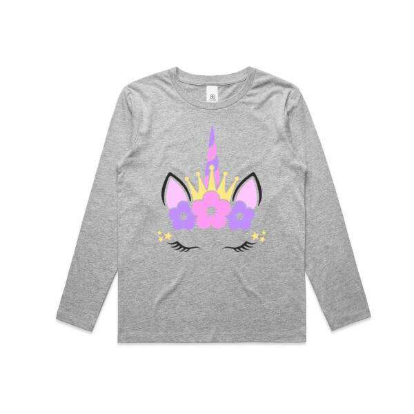 Kids | Long-Sleeve Tee | Unicorn Thumbnail