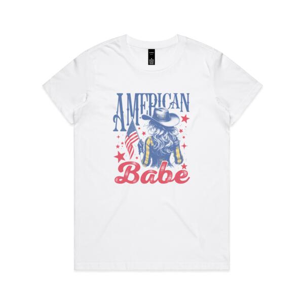 Women | Essential Tee | American Babe Thumbnail