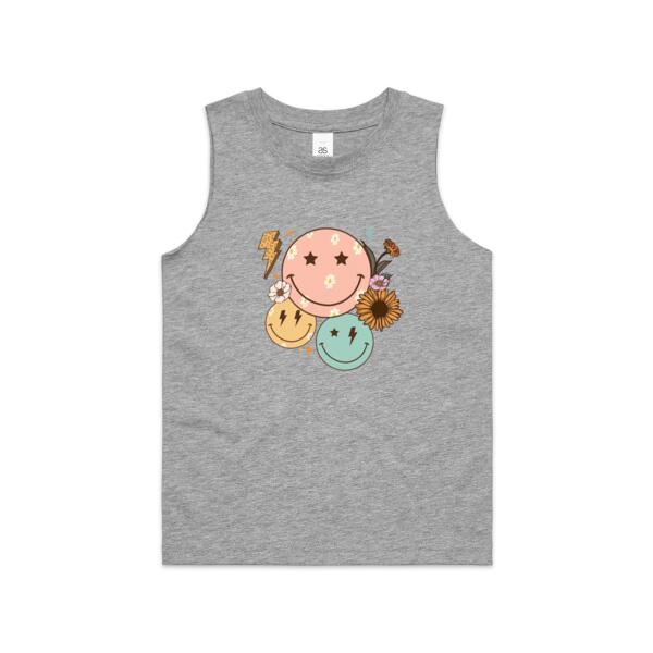 Kids | Tank | Retro Smilies Thumbnail