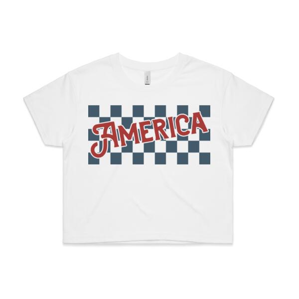 Women | Crop Tee | America Thumbnail