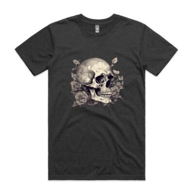 Women | Oversized Tee | Skull & Roses Thumbnail