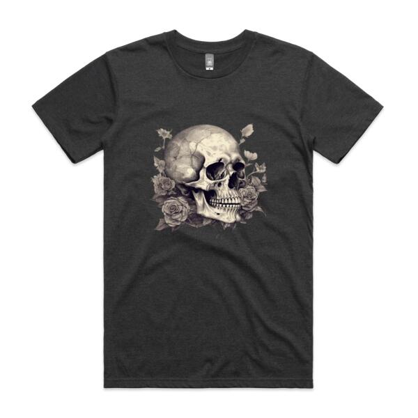 Women | Oversized Tee | Skull & Roses Thumbnail