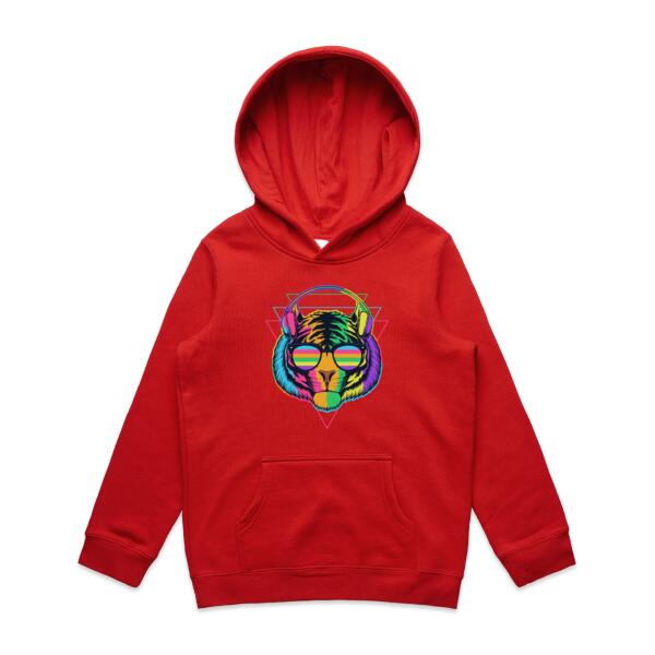 Kids | Hoodie | Cool Tiger Thumbnail