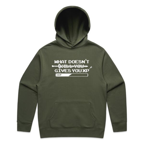 Men | ♻️ Relaxed Hoodie | What Doesn't Kill You Gives You XP Thumbnail