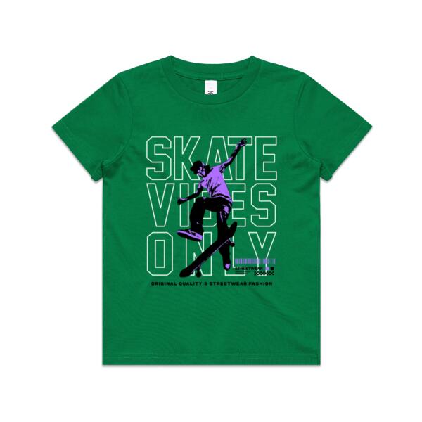 Kids | Essential Tee | Skate Vibes Only Thumbnail