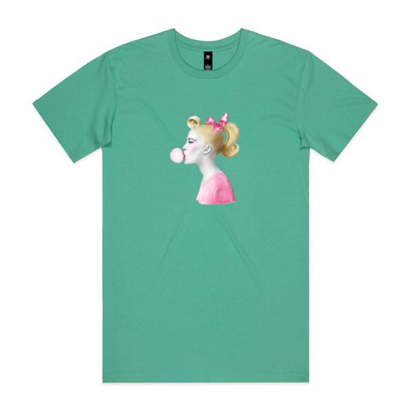 Women | Oversized Tee | Fifties Bubblegum Girl Thumbnail