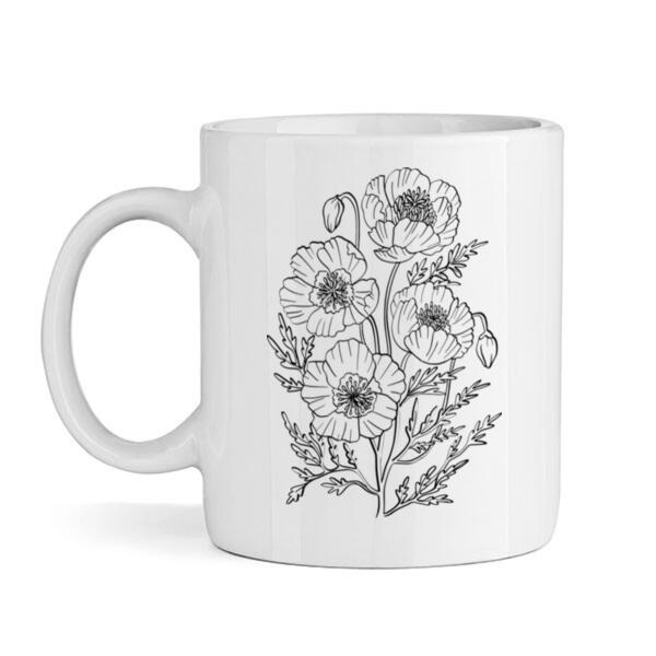 Mug | Blooming Poppies Thumbnail