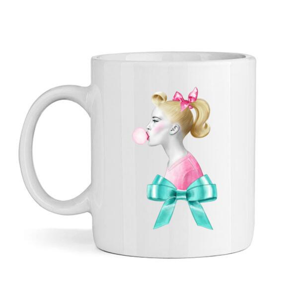 Mug | Fifties Bubblegum Girl Thumbnail