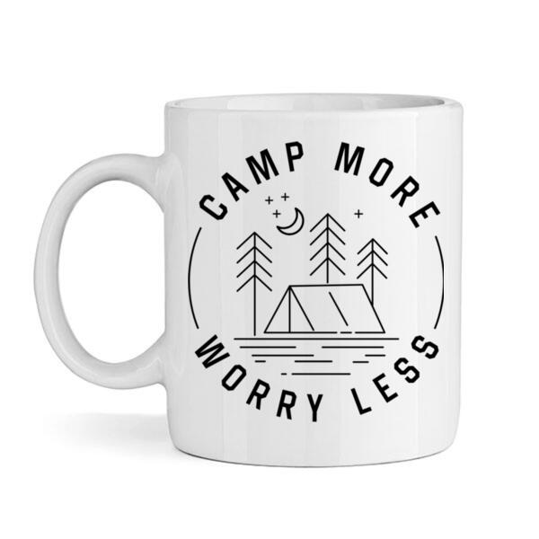 Mug | Camp More, Worry Less Thumbnail