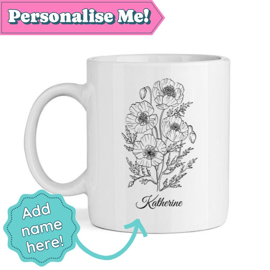 Mug | Blooming Poppies Thumbnail