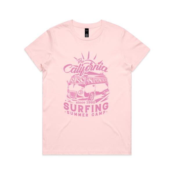 Women | Essential Tee | California Surfing Summer Camp Thumbnail