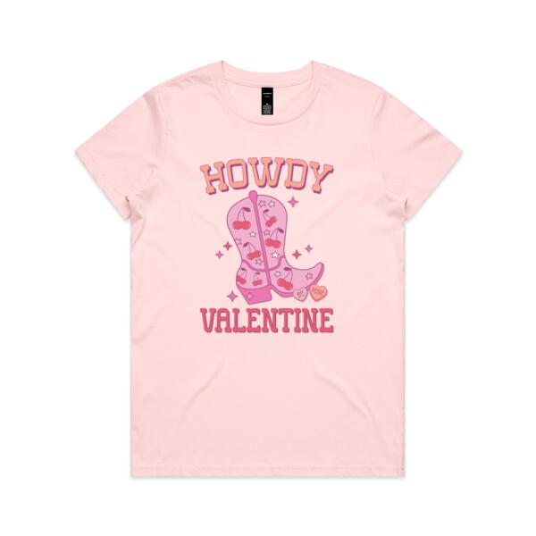 Women | Essential Tee | Howdy Valentine Thumbnail