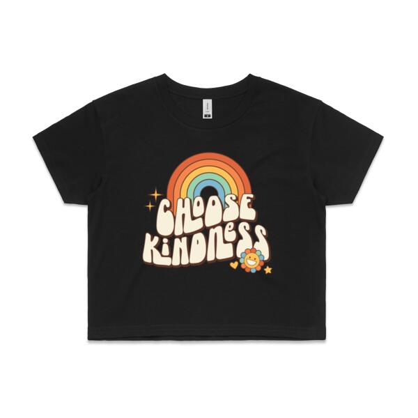 Women | Crop Tee | Choose Kindness Thumbnail