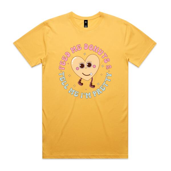 Women | Oversized Tee | Feed Me Donuts & Tell Me I'm Pretty Thumbnail