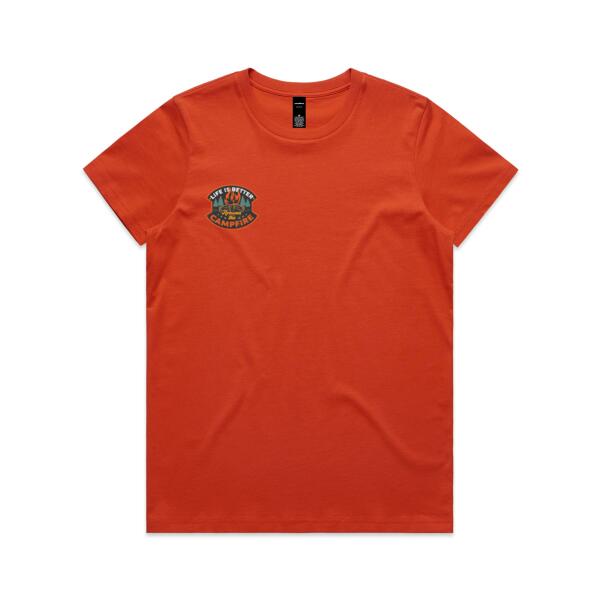 Women | Essential Tee | Life is Better Around the Campfire Thumbnail