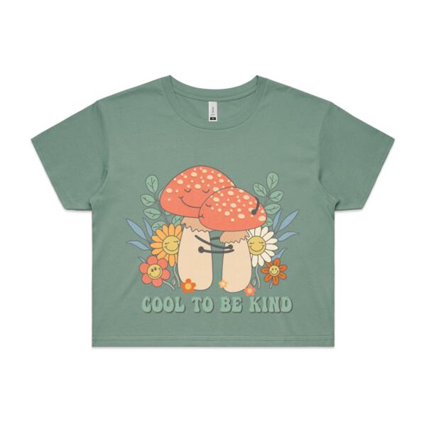 Women | Crop Tee | Cool to be Kind Thumbnail