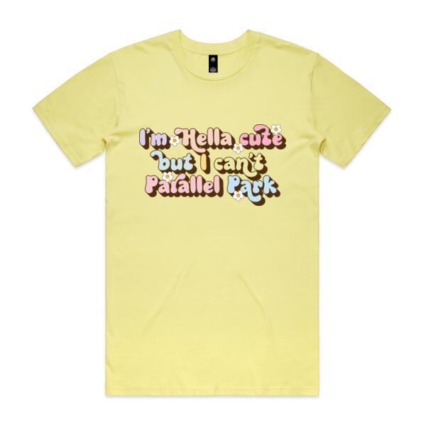 Women | Oversized Tee | I’m Hella Cute but I Can’t Parallel Park Thumbnail